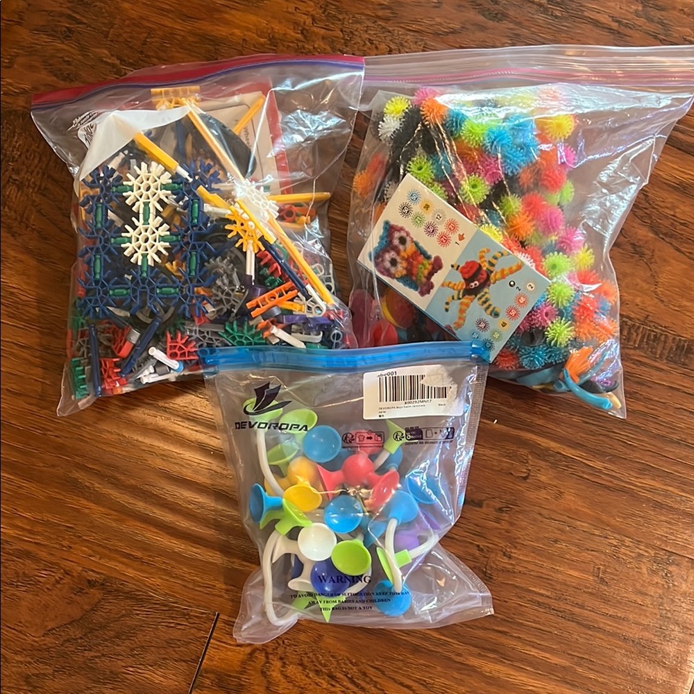 Colorful Building Toy Set barely used